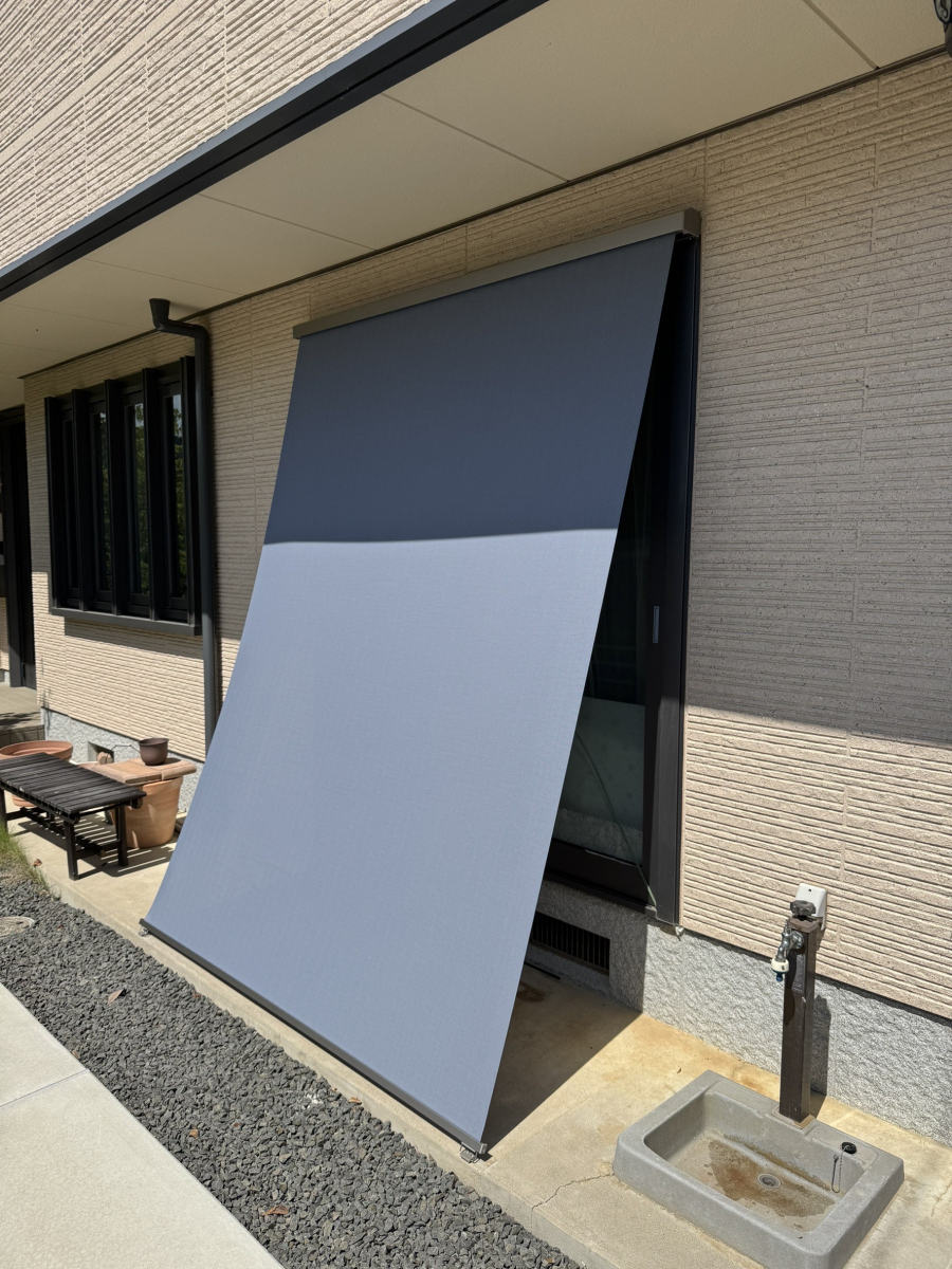 円谷トーヨー住器の【日除けスタイルシェード】施工事例の施工後の写真1