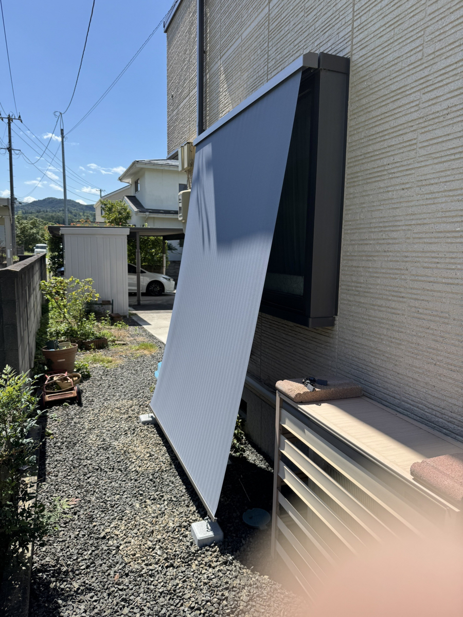 円谷トーヨー住器の【日除けスタイルシェード】施工事例の施工後の写真2