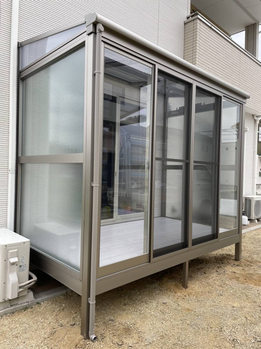 円谷トーヨー住器の【サンルーム工事】花粉やこれからの梅雨時期に大活躍！！！の施工後の写真1