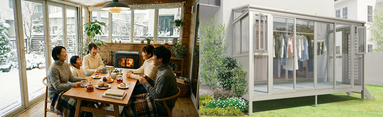 🧣冬にオススメのエクステリア⛄ クワタ神戸支店のブログ 写真1