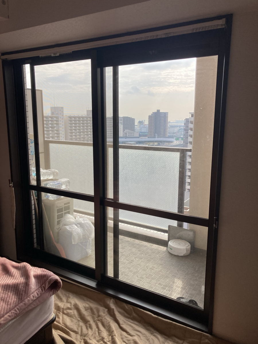 クワタ神戸支店の神戸市中央区でインプラスの窓リフォームをしました💪🏼の施工前の写真1