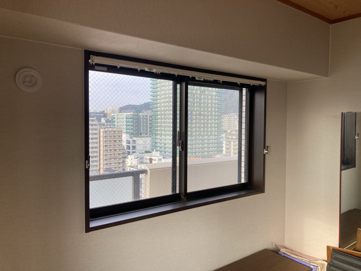 クワタ神戸支店の神戸市中央区でインプラスの窓リフォームをしました💪🏼の施工前の写真2