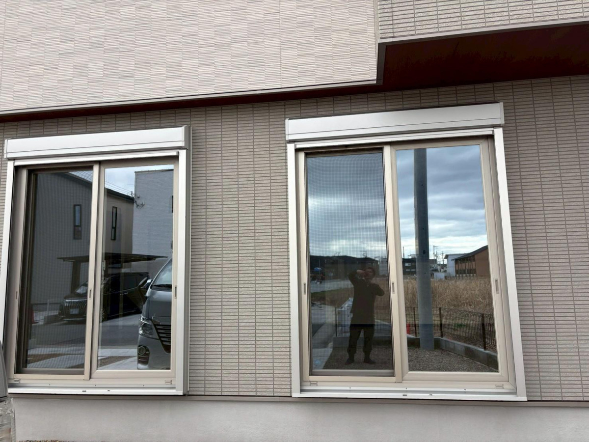 クワタ神戸支店の兵庫県加古川市でリフォームシャッターの取付をしました🪛🛡️の施工後の写真1