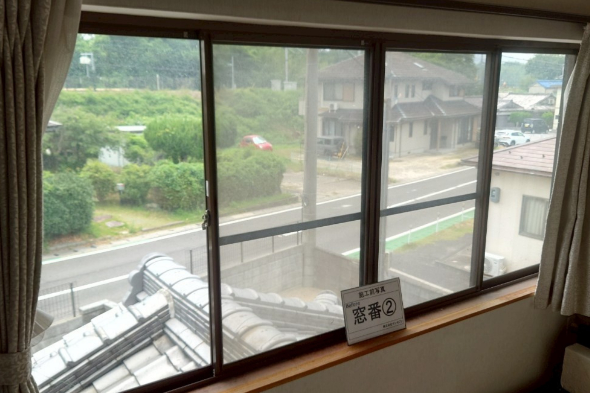 サンセブンの暑さ対策!内窓の補助金活用でエアコン代も節約!の施工前の写真1