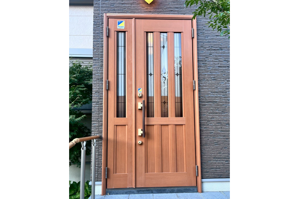 サンセブンの「閉めたまま換気」を実現！玄関ドアの最新機能の施工前の写真1