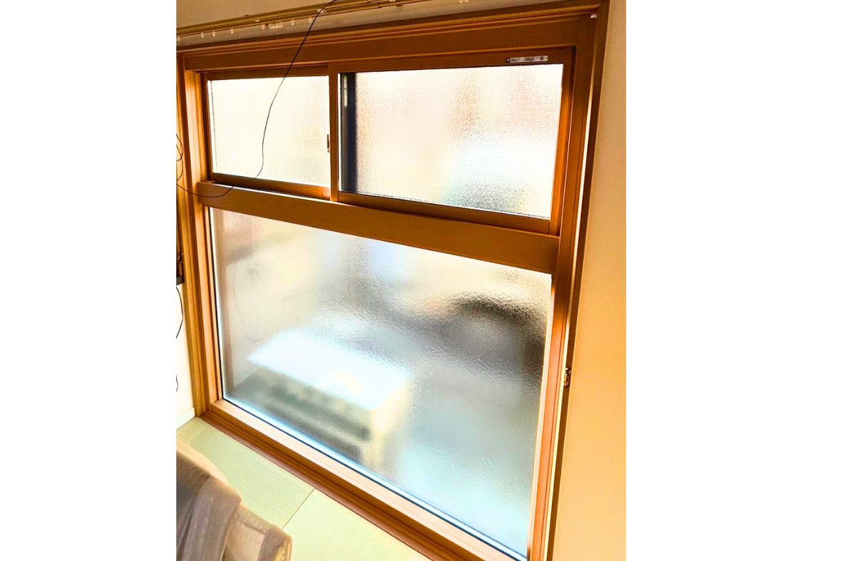 サンセブンの大きな窓の悩みをカバー工法でまとめて解決の施工後の写真1