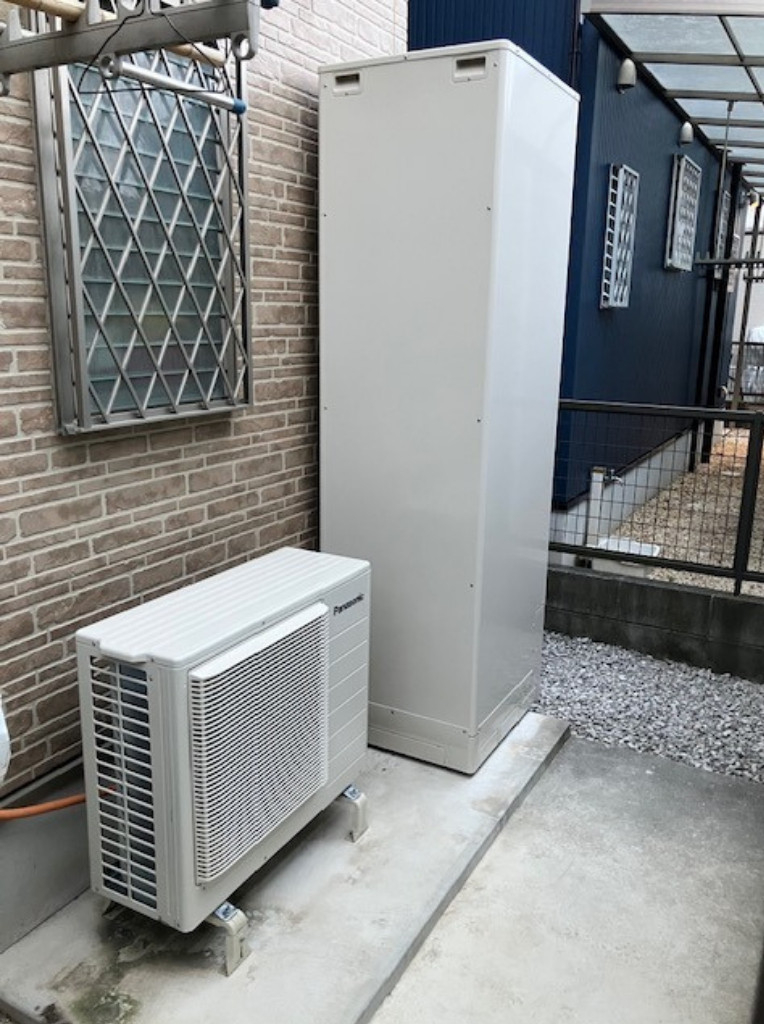 サンセブンの急にお湯が出なくなる前に！ エコキュート交換のサインの施工後の写真1