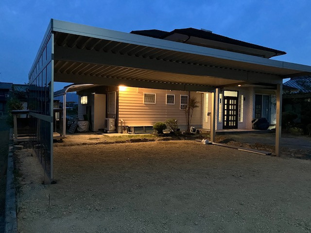 サンセブンの台風・大雪も怖くない！最強ジーポートProの施工後の写真1