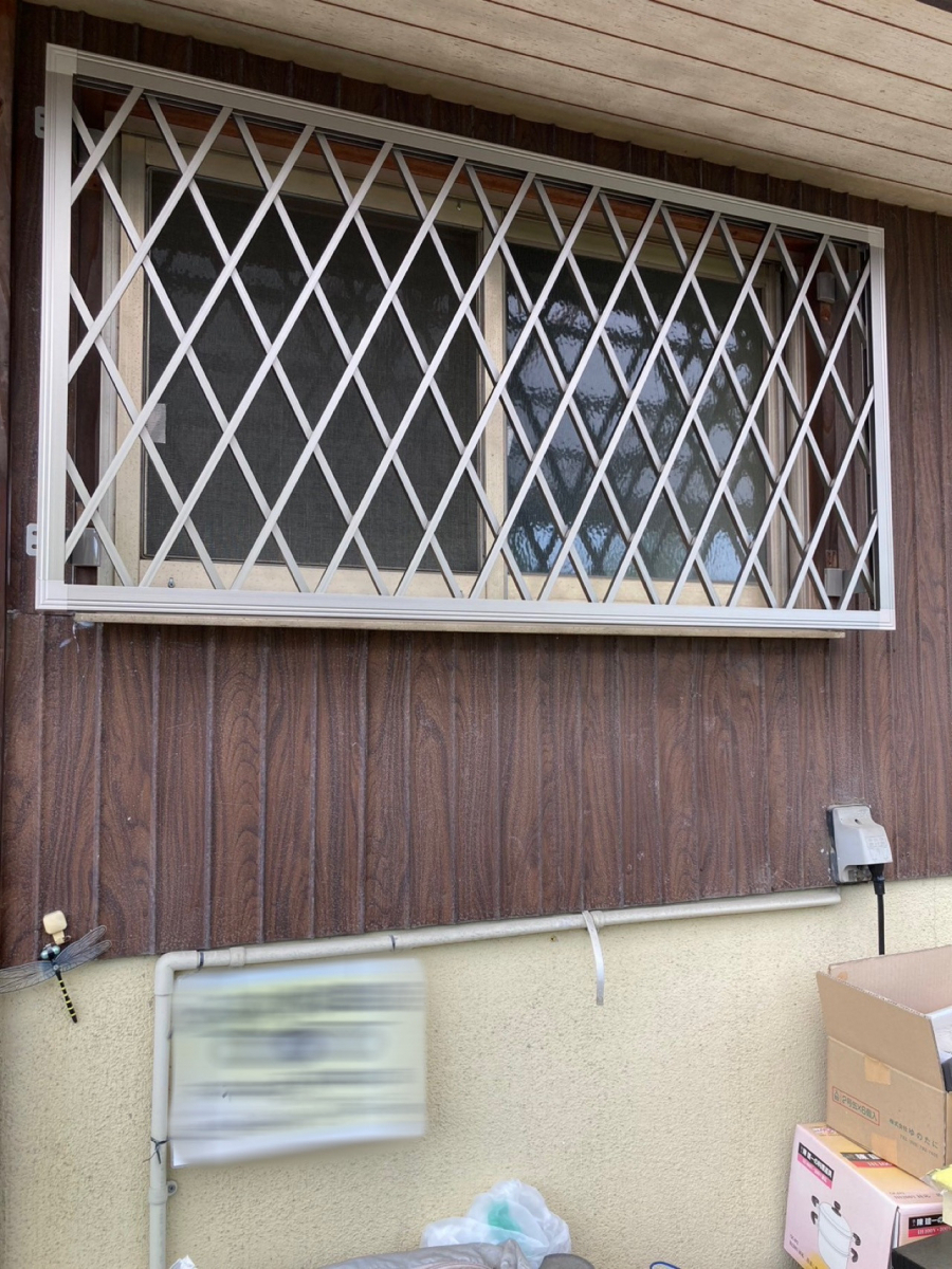 東名住建 守山の【春日井市】今ある面格子を防犯性の高いものに交換したいの施工後の写真3