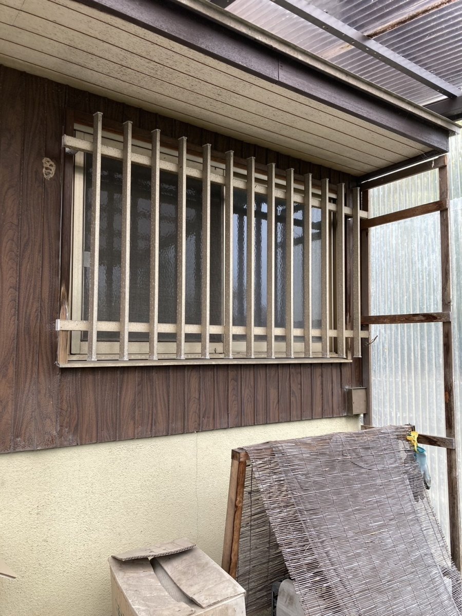 東名住建 守山の【春日井市】今ある面格子を防犯性の高いものに交換したいの施工前の写真2