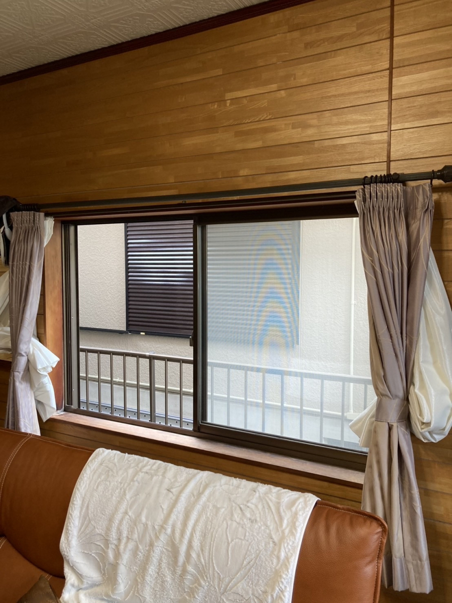 東名住建 守山の【瀬戸市】雨戸や面格子がある窓でも新しく交換できるの？（窓リノベ補助金対象）の施工前の写真1