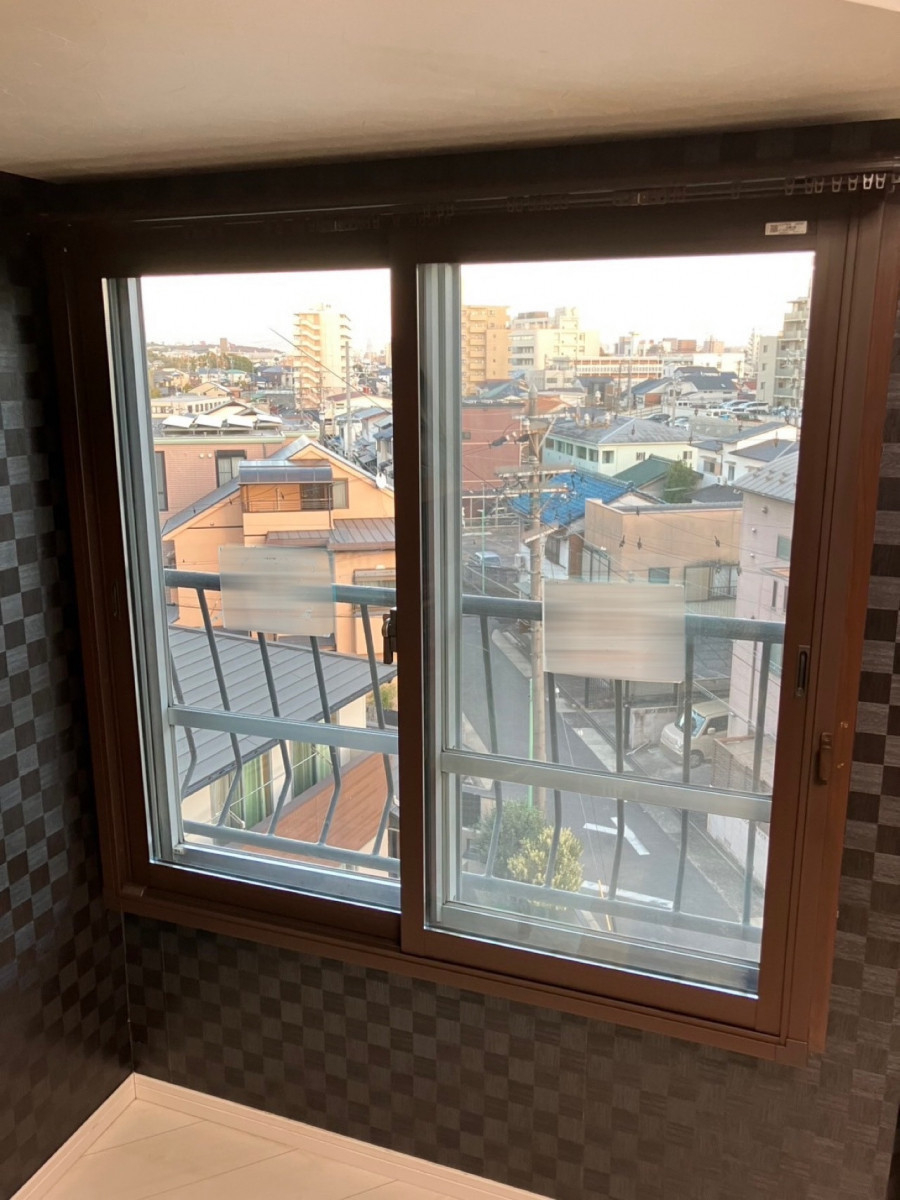 東名住建 守山の【名古屋市守山区】マンションの窓リフォーム、補助金は使える？（窓リノベ補助金対象）の施工後の写真2