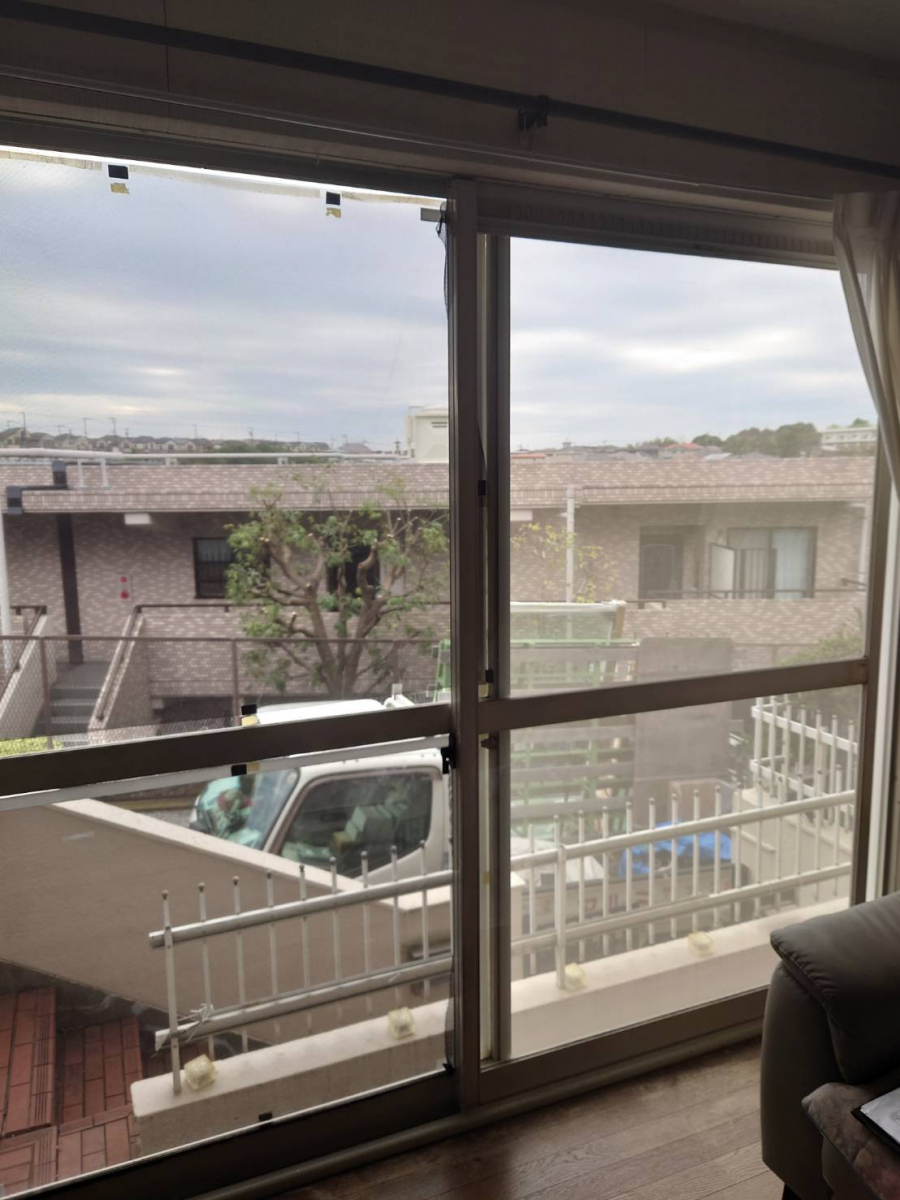 杉本ガラス建材の横浜市南区　内窓設置工事【インプラス取付工事】の施工前の写真3