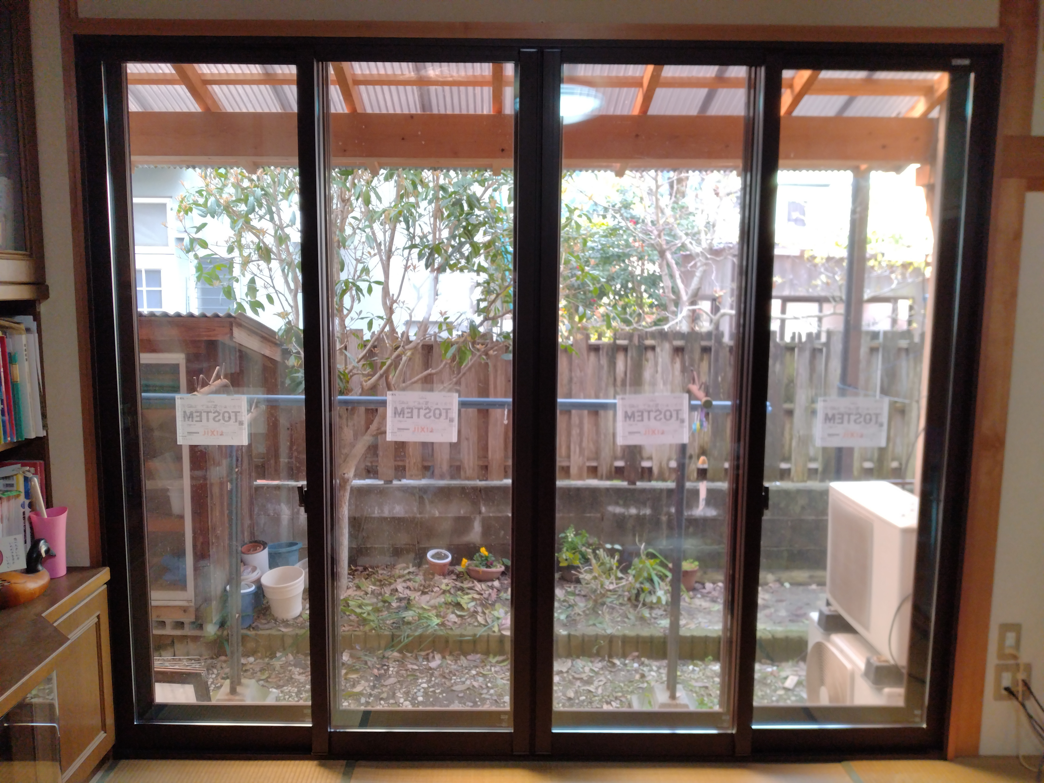 フクイM&Cの【糸島市】暑さとエアコンの効果をよくしたく内窓施工しましたの施工後の写真1