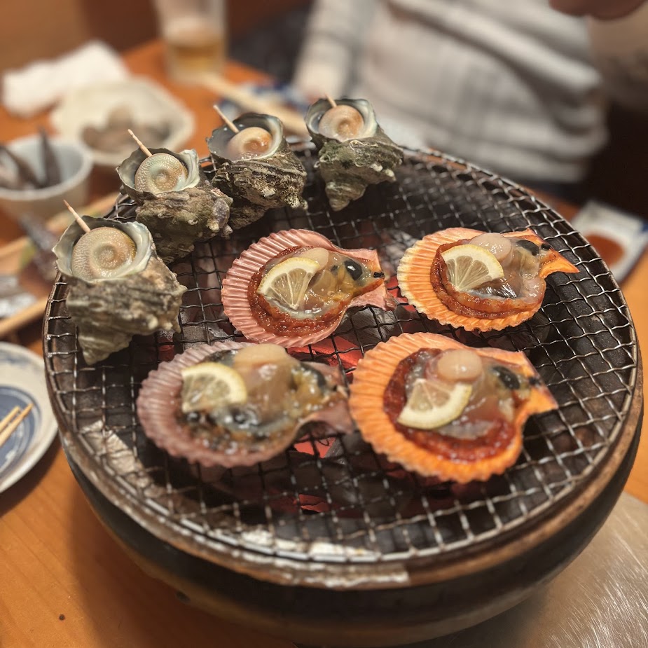 貝焼き美味い　長太郎貝、サザエ、メヒカリ 土佐トーヨー住器のブログ 写真3
