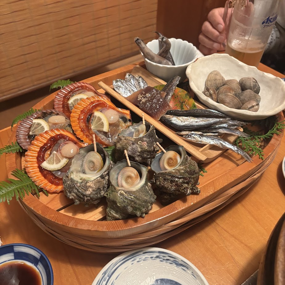 貝焼き美味い　長太郎貝、サザエ、メヒカリ 土佐トーヨー住器のブログ 写真1