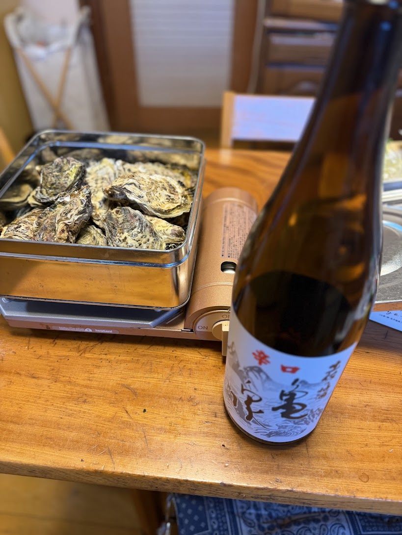 愛南町の牡蠣をいただきました。 土佐トーヨー住器のブログ 写真2