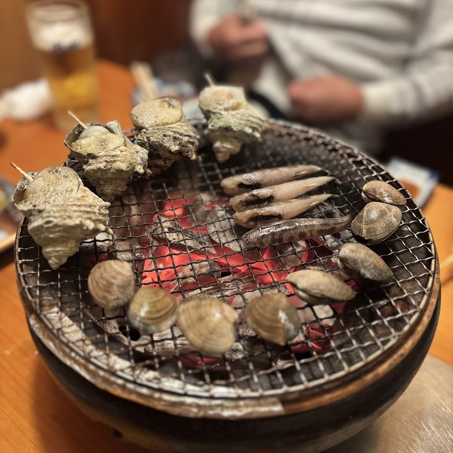 貝焼き美味い　長太郎貝、サザエ、メヒカリ 土佐トーヨー住器のブログ 写真4