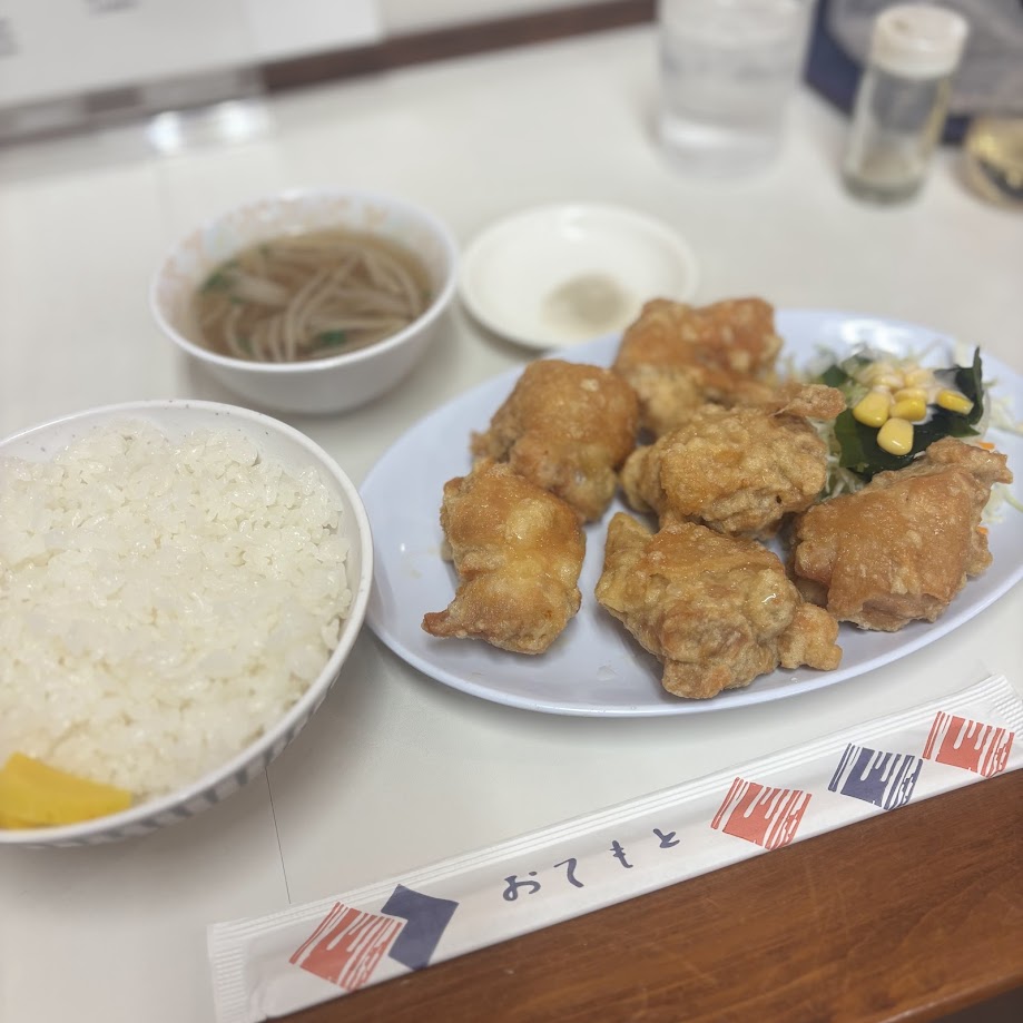 揚子江のから揚げ定食 土佐トーヨー住器のブログ 写真1