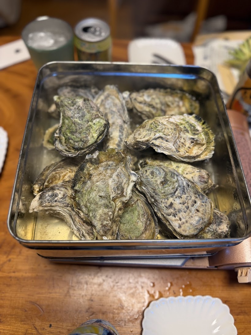 愛南町の牡蠣をいただきました。 土佐トーヨー住器のブログ 写真4