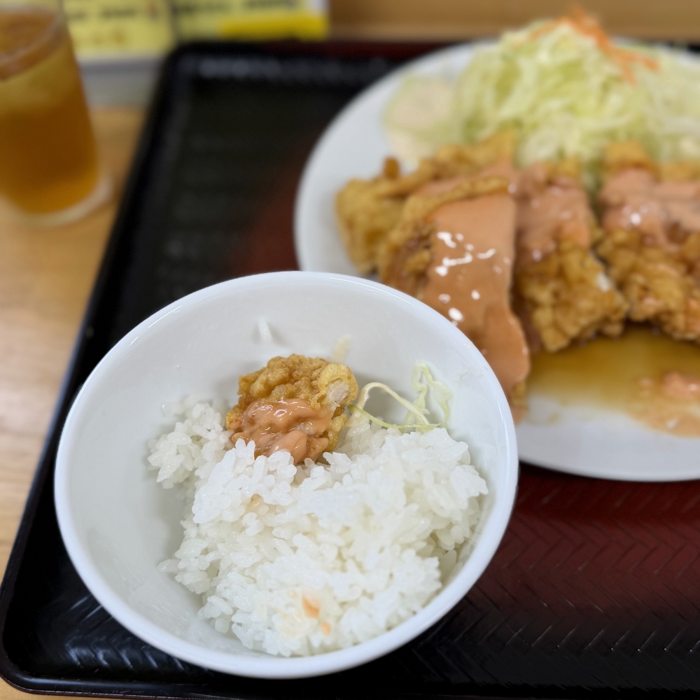 ちきん館のイートインでちきん南蛮定食（オーロラ）をいただくの巻 土佐トーヨー住器のブログ 写真4