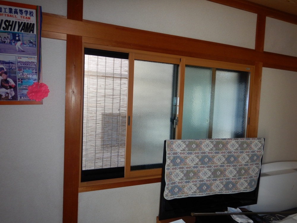 土佐トーヨー住器の先進的窓リノベ事業利用のインプラス内窓を取り付けの施工後の写真2