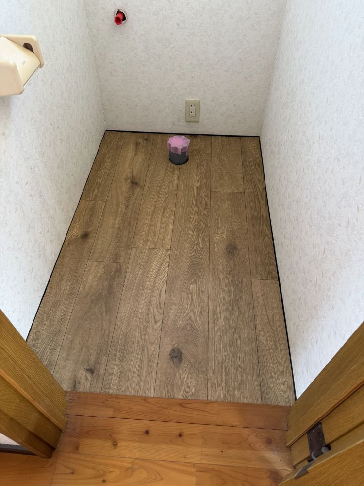 土佐トーヨー住器のバリアリー化してトイレの交換工事　高知県土佐市の施工前の写真3