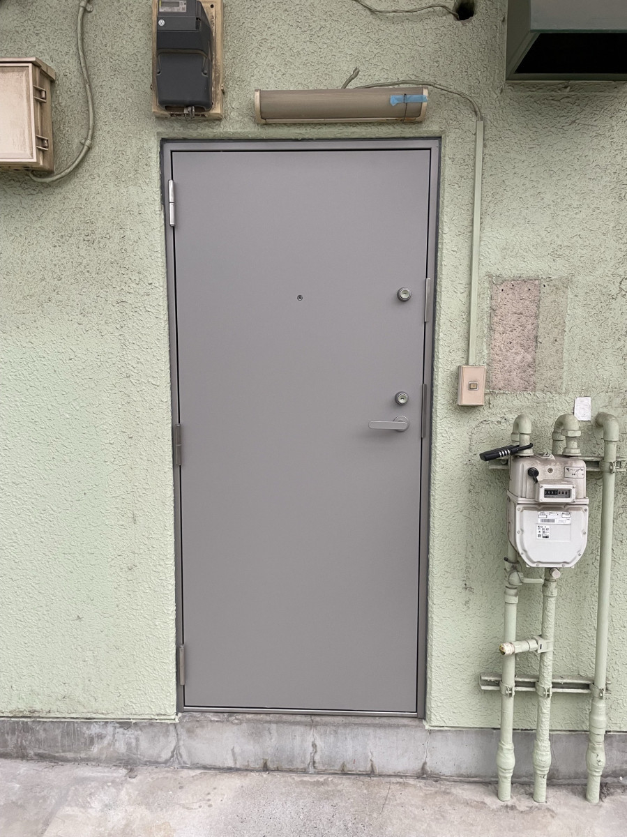 リフレ大田の（神奈川県川崎市）スチールドアの交換工事！の施工後の写真1