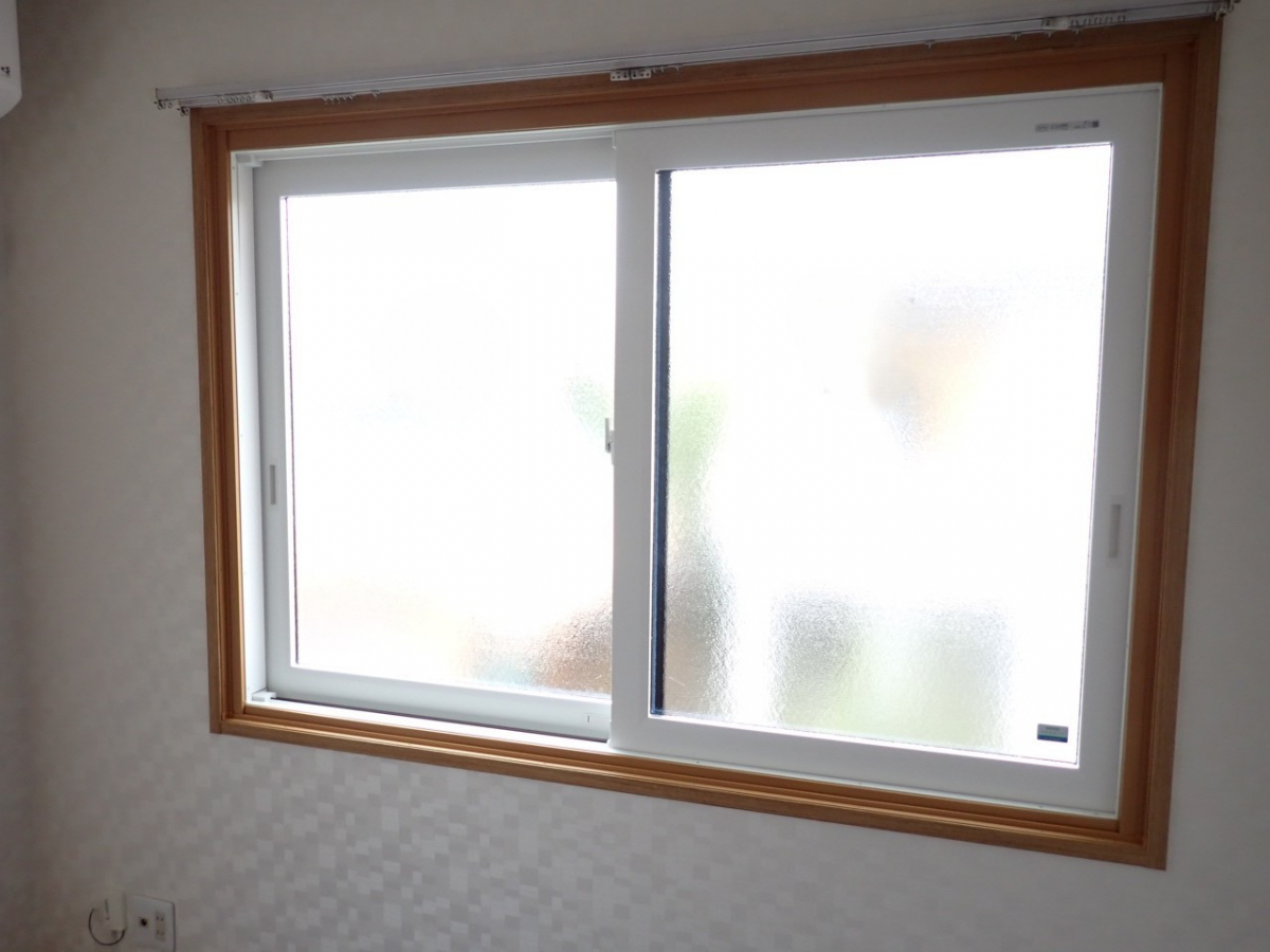 森額縁ガラス店のかんたん窓リフォームで「断熱窓」にの施工後の写真2