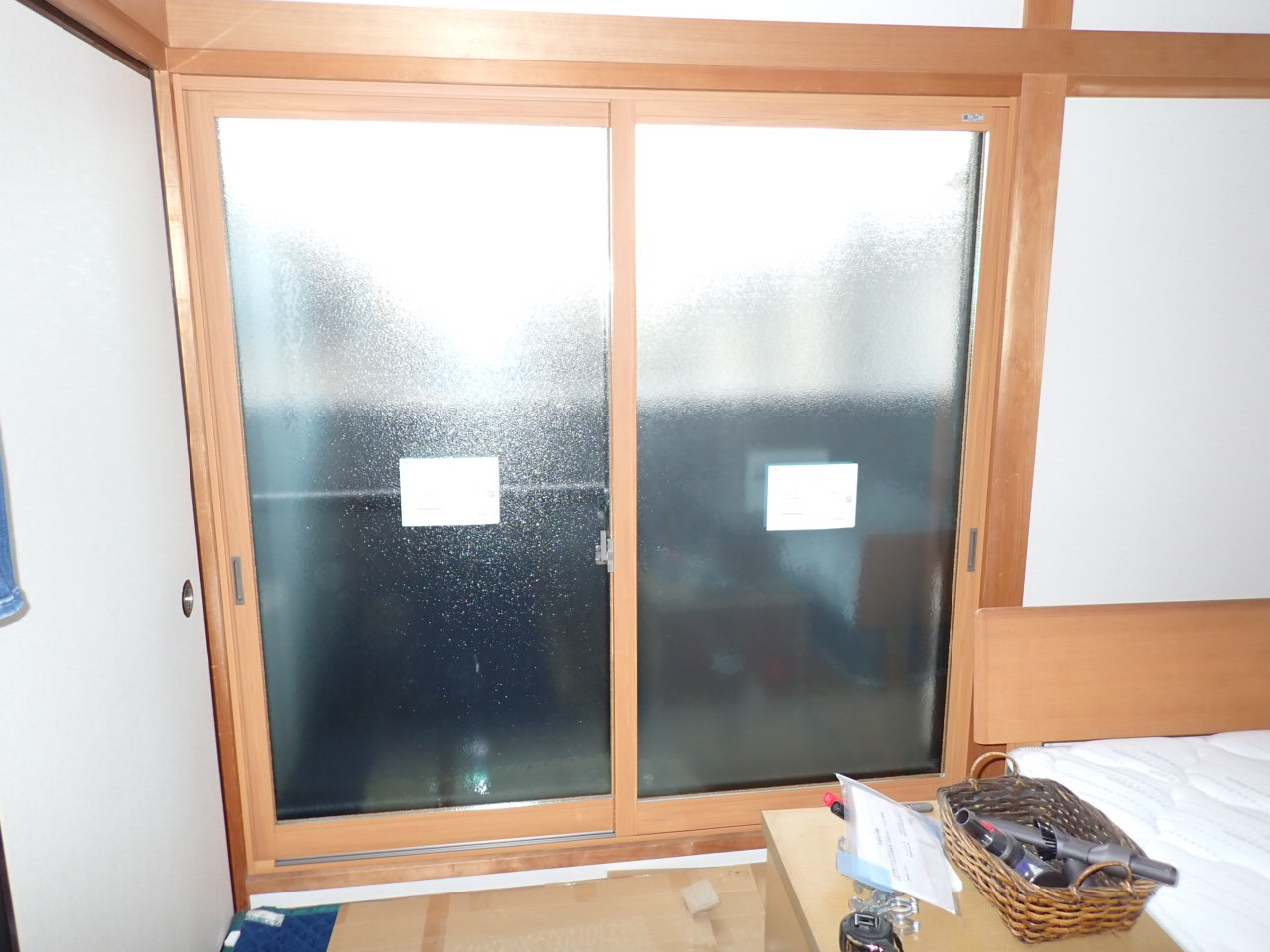 森額縁ガラス店の和室も、内窓｢インプラス」で断熱対策の施工後の写真1