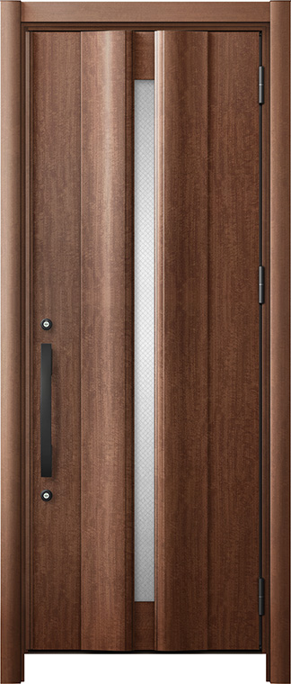 三輪ガラスの【刈谷市】鉄骨造の特注玄関をリフォーム！高さ2.6mの“リシェント”ハイサイズモデル施工事例 ✨の施工事例詳細写真2