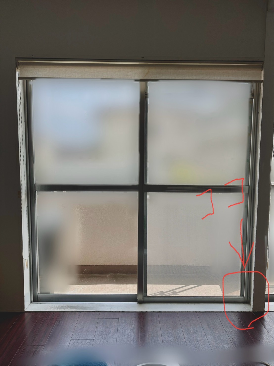 【名古屋市】マンションの窓に内窓取付けまで① 三輪ガラスのブログ 写真4