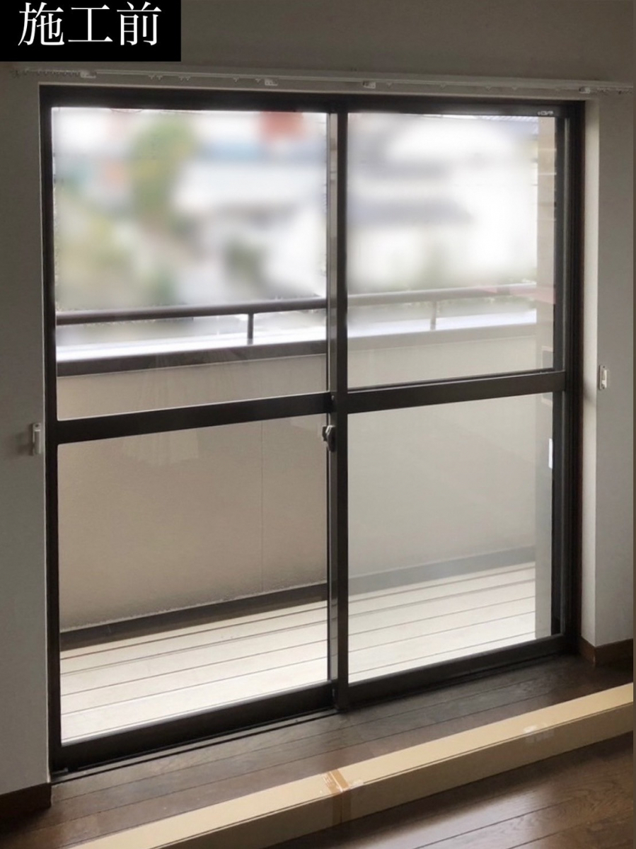 三輪ガラスの【名古屋市】築31年木造住宅にリクシル内窓インプラスを取付！断熱性を高めあたたかい空間になりました♪の施工前の写真1