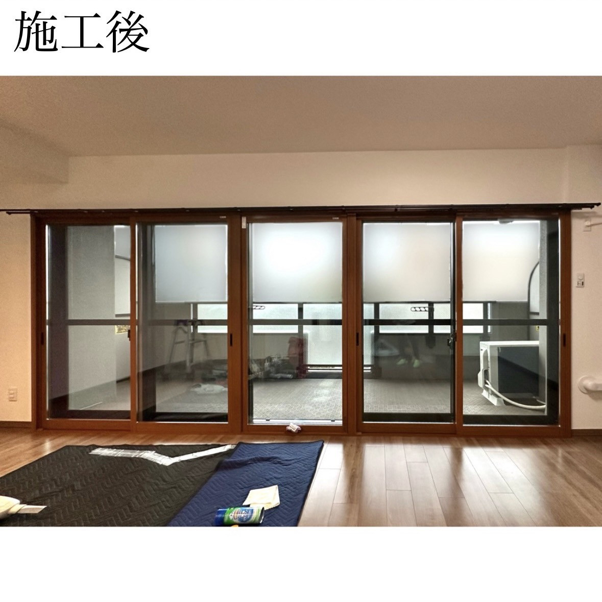 三輪ガラスの【名古屋市】防音したいため先進的窓リノベの補助金を活用して内窓を取付けたい。の施工後の写真1