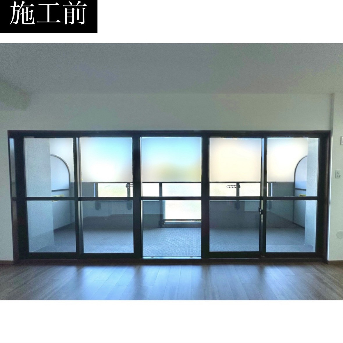 三輪ガラスの【名古屋市】防音したいため先進的窓リノベの補助金を活用して内窓を取付けたい。の施工前の写真1