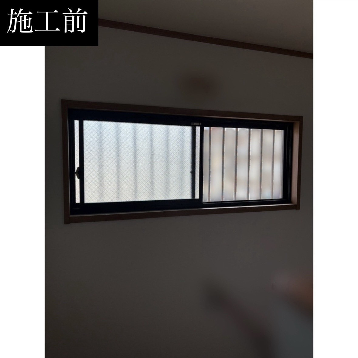 三輪ガラスの【名古屋市】お部屋だけじゃなくて廊下にも内窓つけましょう!の施工前の写真1