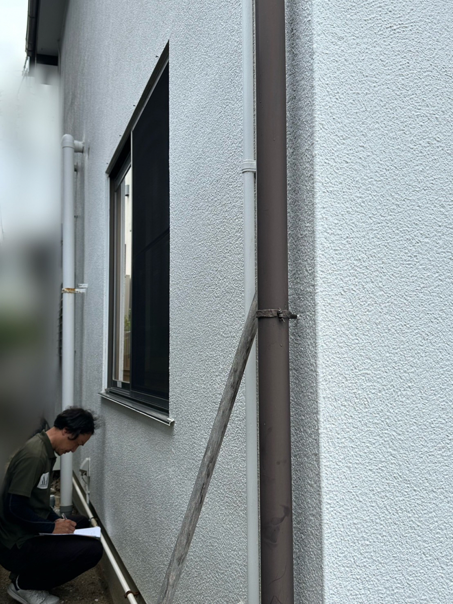 三輪ガラスの【豊明市】風も通して、目隠しもしたい!じゃあスタイルシェードじゃダメなの?の施工前の写真1