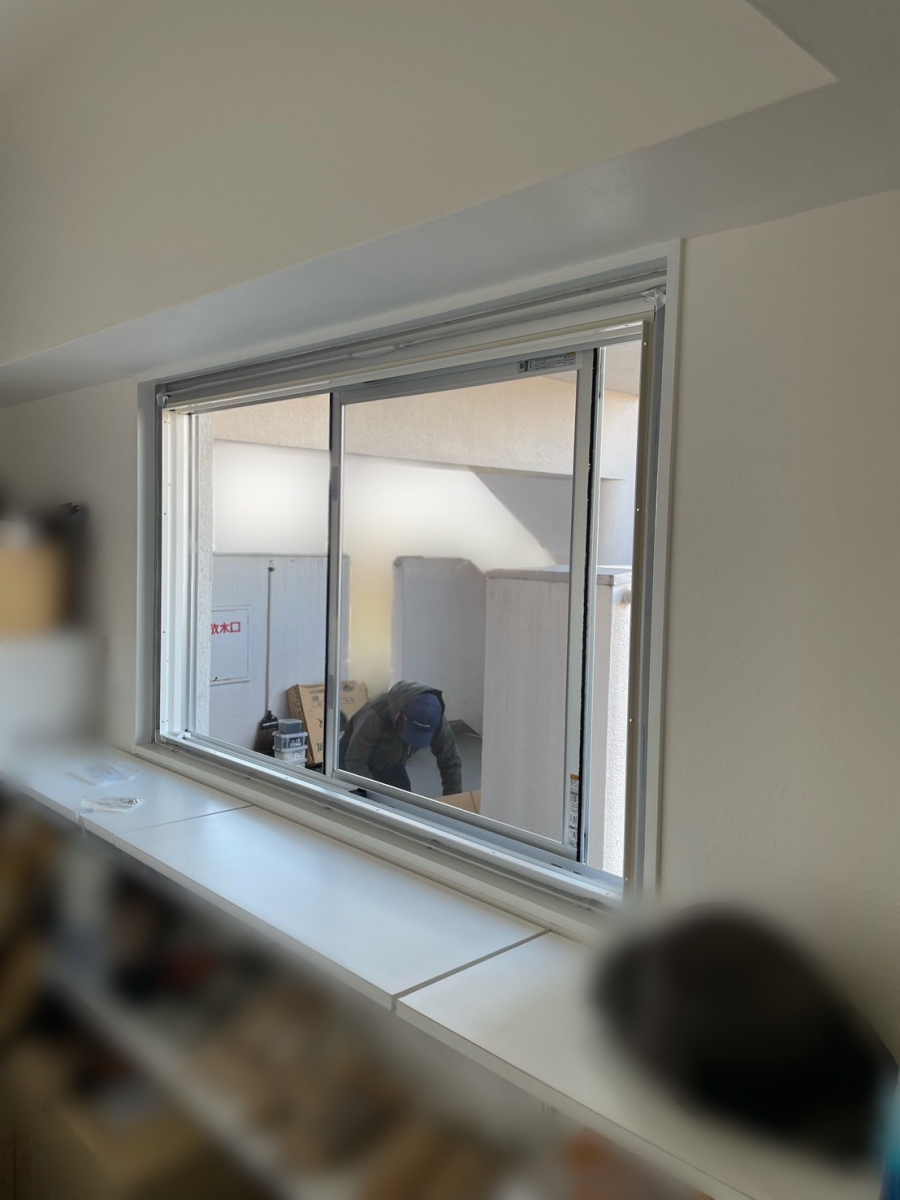 三輪ガラスの【名古屋市・面格子と防犯合わせガラスでW効果】やっといて損なし！すぐにリフォーム完了して安全を買う！の施工前の写真2