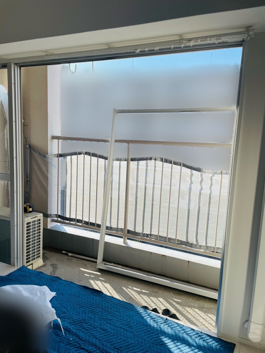 三輪ガラスの【名古屋市・実際、結露は少し？出ます】“ウチの窓は交換できない”と他店で断られていませんか？の施工前の写真1