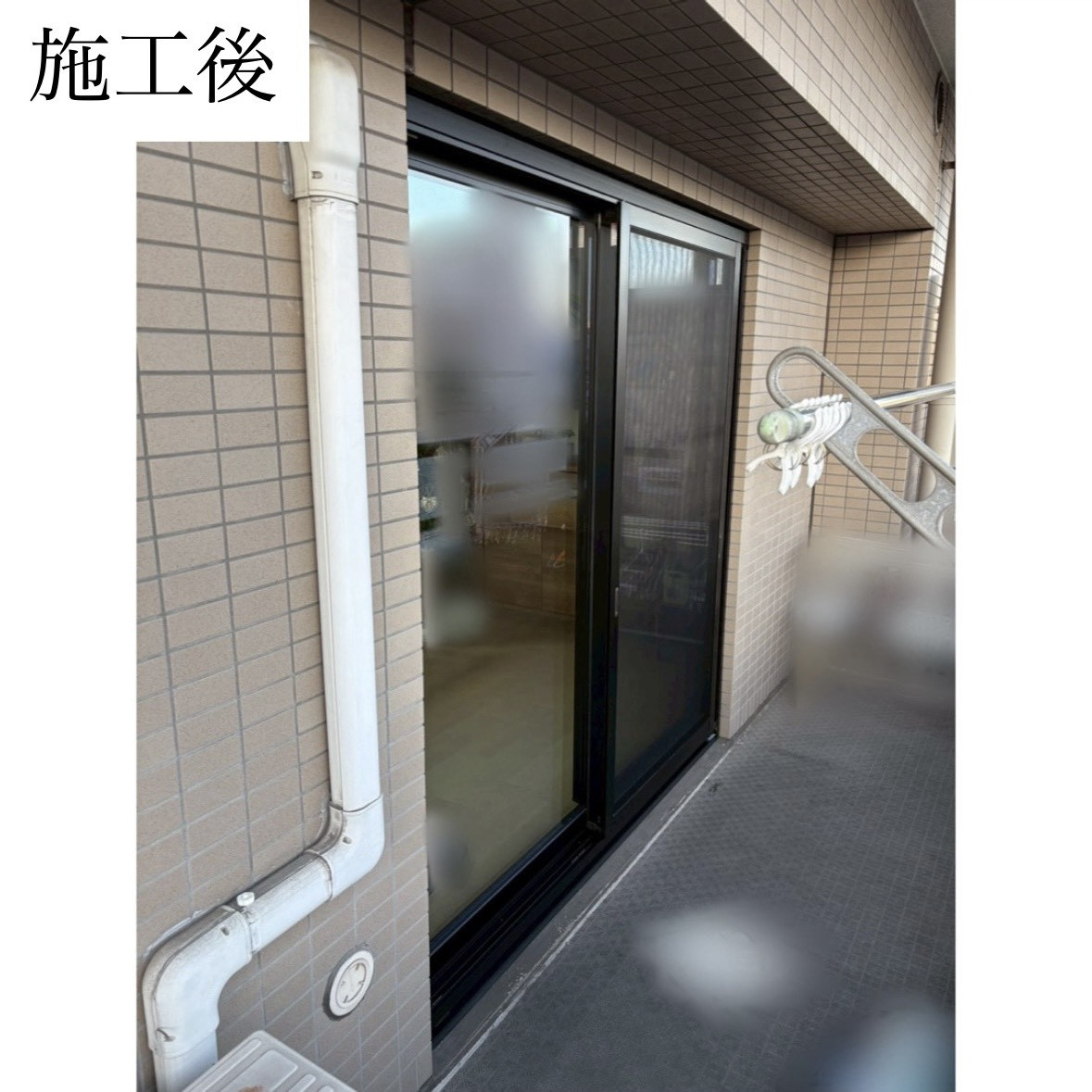 三輪ガラスの【名古屋市・分譲マンション窓カバー工法】夏の猛暑でもう悩まない！の施工後の写真2