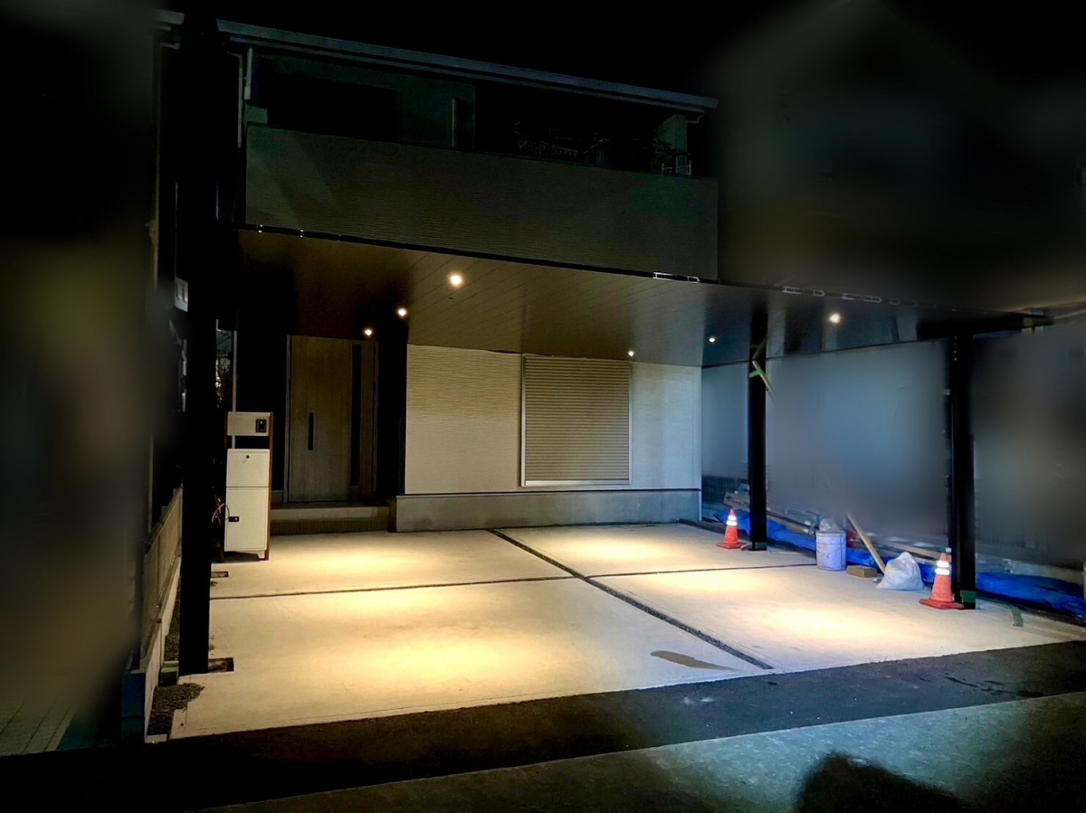 三輪ガラスの【一宮市】メリークリスマス✨頑張ったご褒美は、我が家にカーポートSCを🎄✨の施工後の写真2