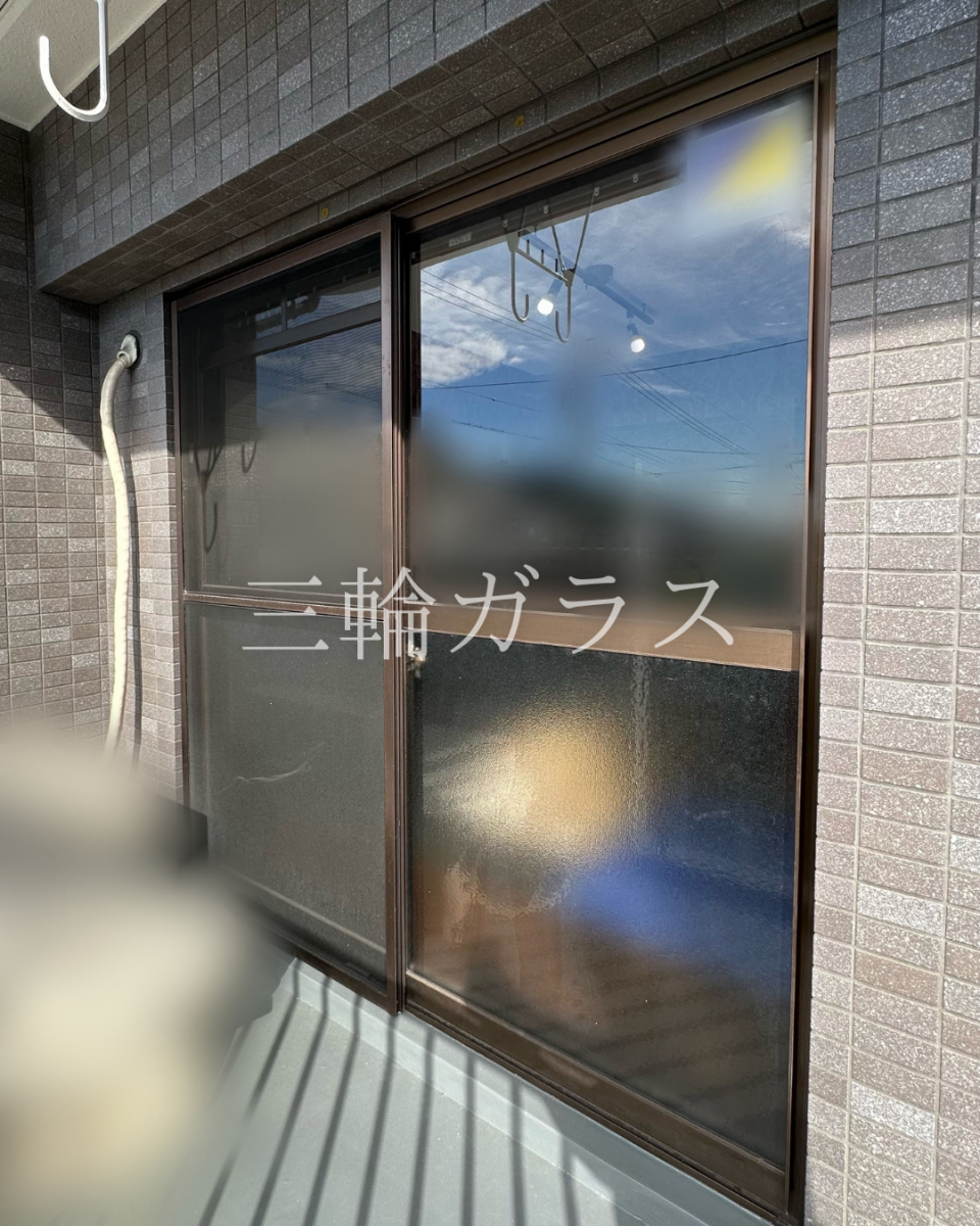 三輪ガラスの【名古屋市】マンションの外窓交換は要注意！後悔しないための『管理組合』確認ガイドの施工前の写真1
