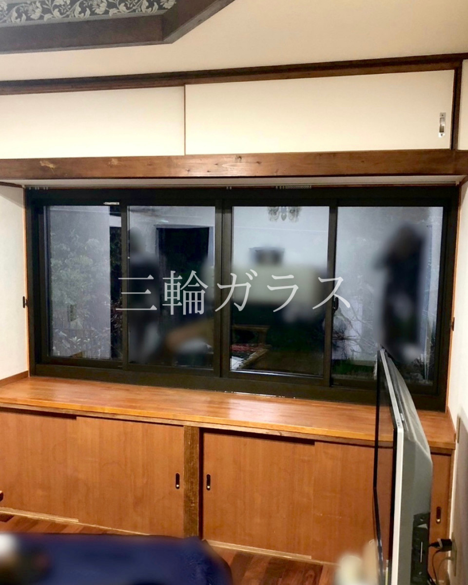 三輪ガラスの【名古屋市】外窓リフォーム！夏の暑さ冬の寒さをマドリモで解決。LIXIL・YKKどちらもお任せ！の施工後の写真1