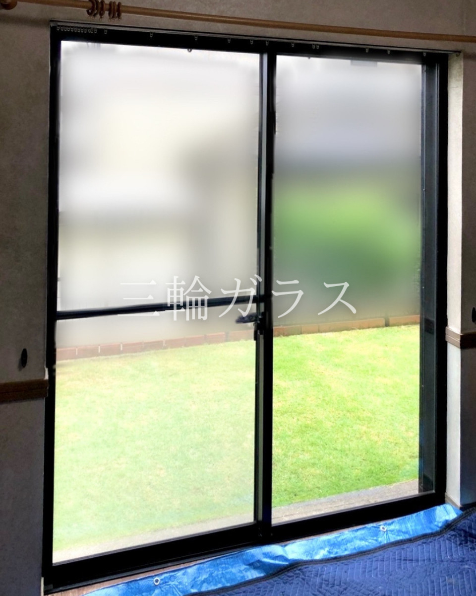三輪ガラスの【名古屋市】1窓からでも補助金対象！リビングの外窓交換（リプラス）と内窓の使い分けリフォームの施工前の写真1