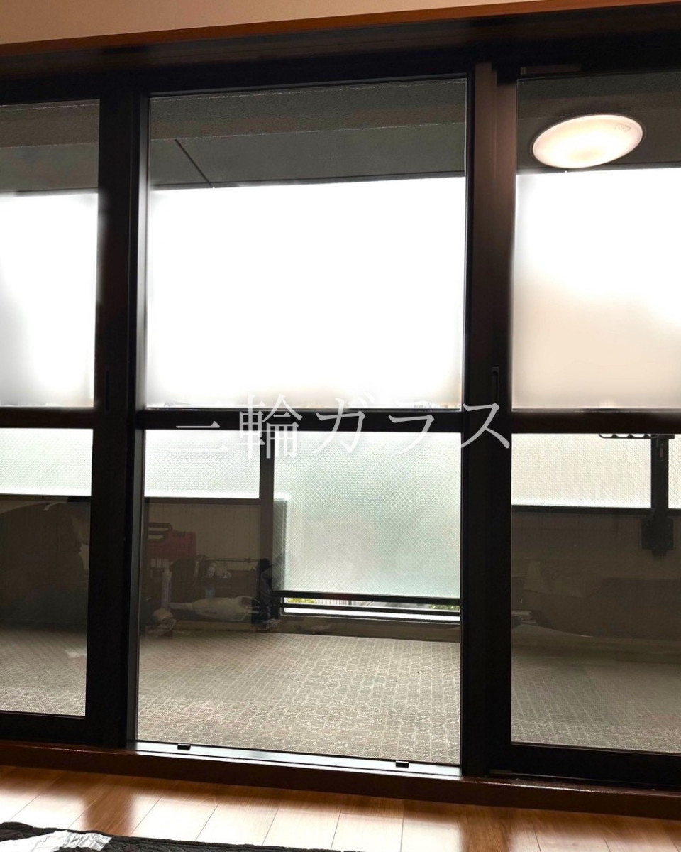 三輪ガラスの【名古屋・補助金活用💰✨】マンション騒音・断熱対策！LIXILインプラスでFIX連窓もスッキリ解決の施工前の写真1