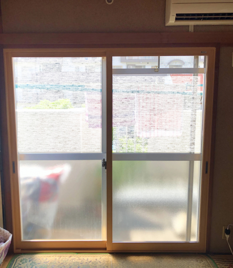 デンヒチ Rihoの1日で完成！補助金活用してマンションに二重窓設置！！施工事例写真1