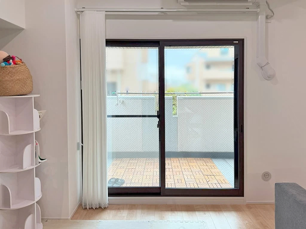 デンヒチ Rihoの福岡市早良区百道浜・マンションの窓断熱リフォームを実施しました!の施工後の写真1