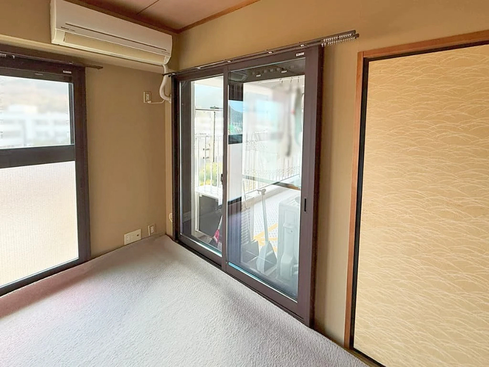 デンヒチ Rihoの福岡市南区柏原・築３３年のマンションの窓断熱リフォームを実施しました！の施工後の写真2