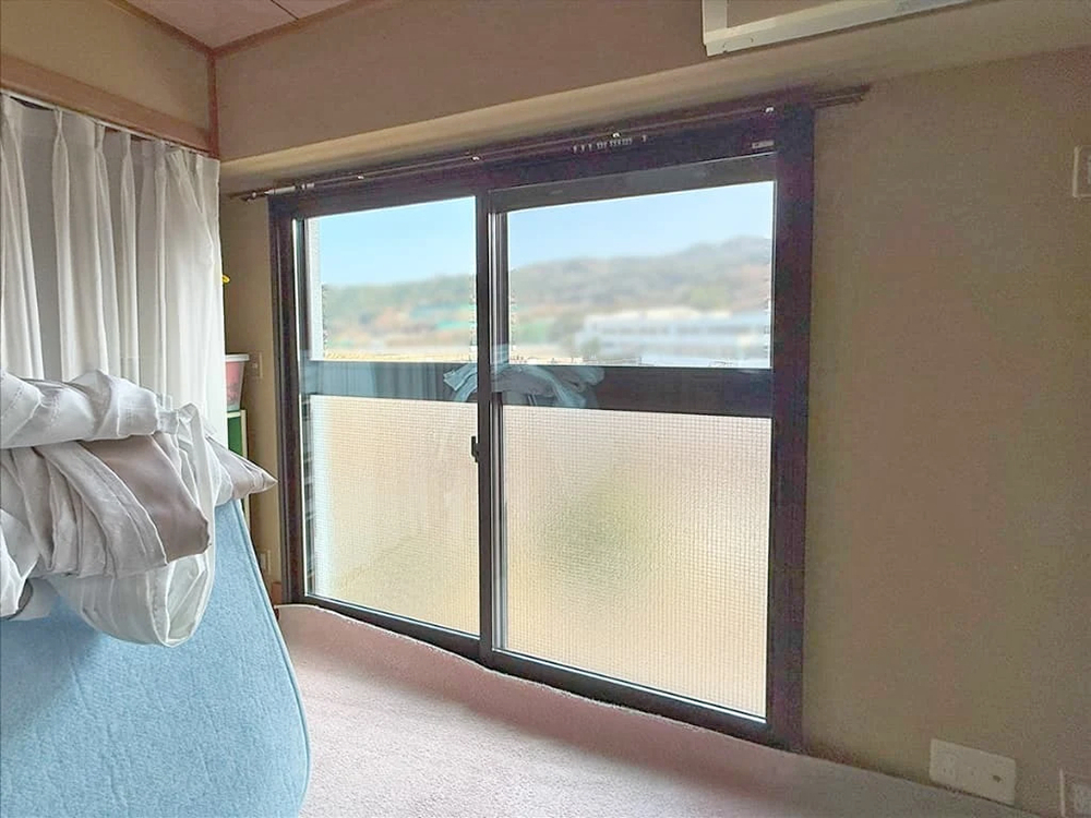 デンヒチ Rihoの福岡市南区柏原・築３３年のマンションの窓断熱リフォームを実施しました！の施工後の写真3