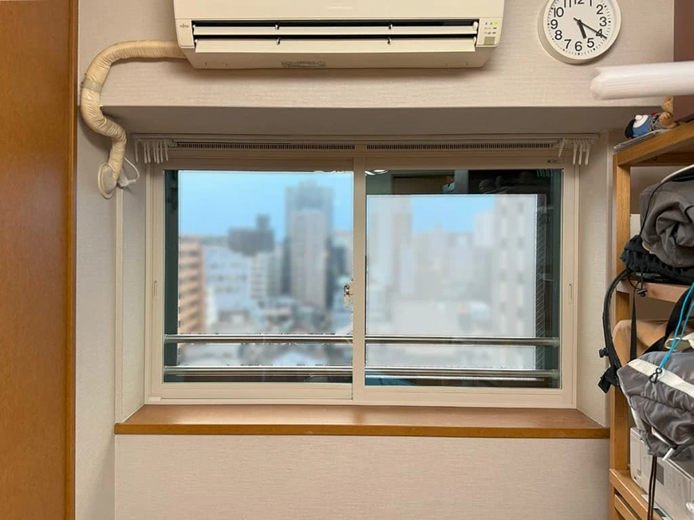 デンヒチ Rihoの福岡市中央区今泉・築27年のマンションの窓断熱リフォームを実施しました!の施工後の写真3
